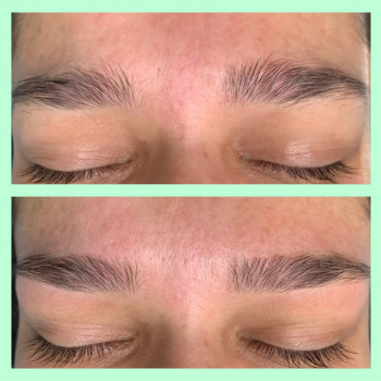 Коррекция бровей