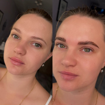 Ламінування брів + фарбування