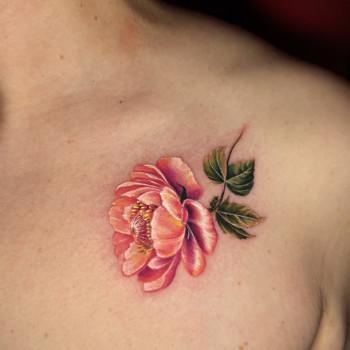 Піон
 #smaga_elena_painter #tattooartistvinnytsia #tattoovinnitsa