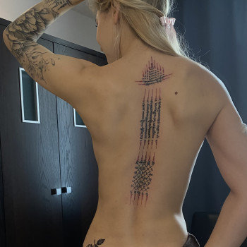 Сакральне татуювання
                    Тату майстер Анастасия MazaTattoo Одеса