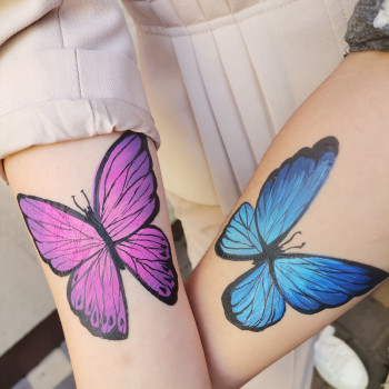 Аквагрим - Face painting - боди Арт - body art
                    Тату мастер Евгения Николаев