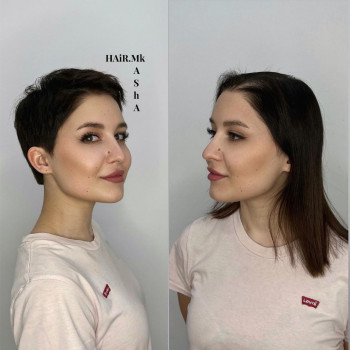 З тонкого волосся у впевненість піксі💐, фото - Перукар-колорист Маша Котюжанская