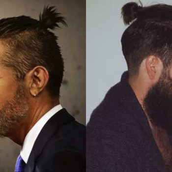 Чоловіча стрижка Топ Кнот (Top Knot)
                    Барбершоп  Київ