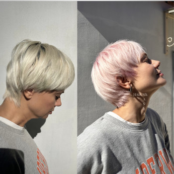 Яркое окрашивание - сочные оттенки
                    Парикмахер-колорист Маша Одесса