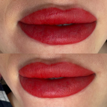 татуаж губ, перманентный макияж губ, губы