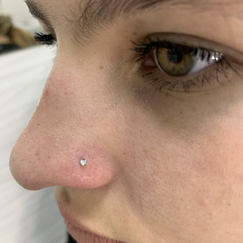 Пірсинг крила носа