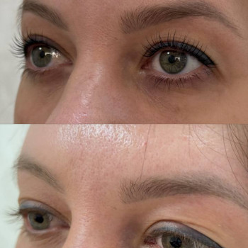 Ламінування та фарбування вій