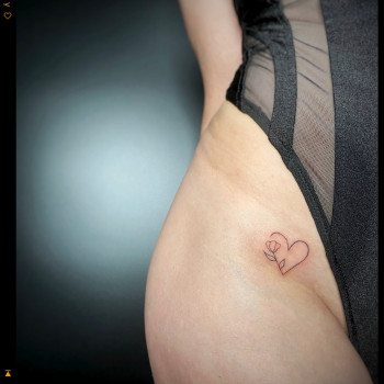 Міні-тату ❤️ сердечко