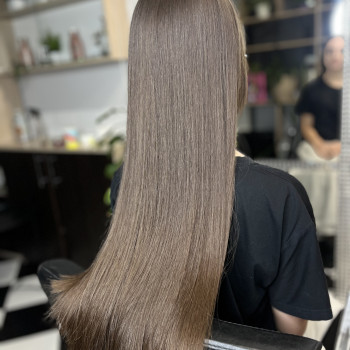 кератиновое выпрямление волос