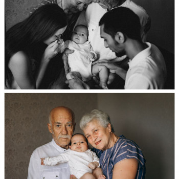 Сімейна зйомка до дня народження: у студії/ у вашій домівці/на природі