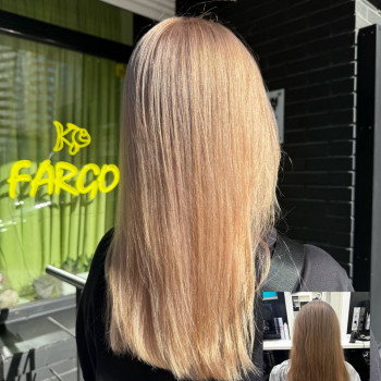 Фарбування з освітленням, шатуш
                    Салон красоты Fargo Киев