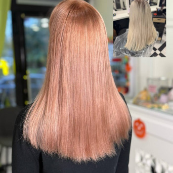 Фарбування з освітленням, шатуш
                    Салон красоты Fargo Киев