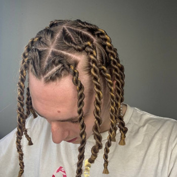 lock braid з натурального волосся