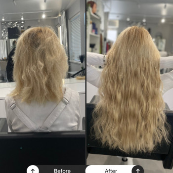 Нарощення волосся
                    Салон краси Kaif Studio Вінниця