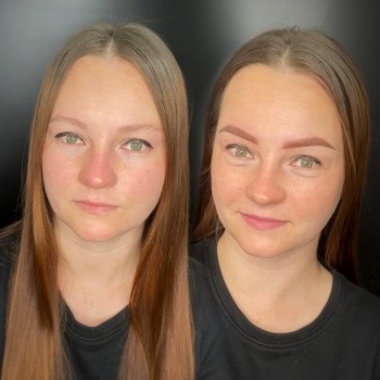 Ніжний перманент брів для красуні