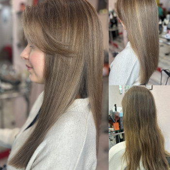 Мелірування волосся
                    Женский парикмахер  Запорожье