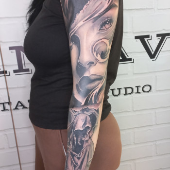 Татуировки любой сложности. Перекрытие шрамов. Перекрытие/ обновление старой тату
                    Тату мастер Александр Викторович Запорожье