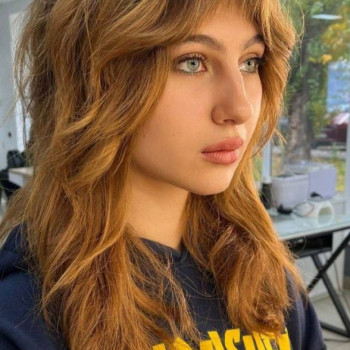 стрижка на средние волосы, стрижка с челкой