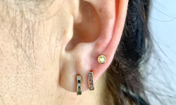 Пірсинг мочок вух Мастер по пирсингу Татьяна Киев