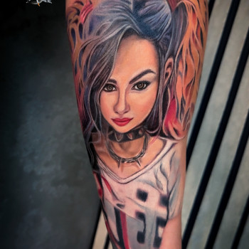 Тату. Мастер Максим Василенко.