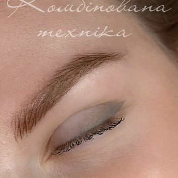 Волосковая техника перманента бровей
                    Салон красоты Mona Lisa Полтава