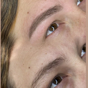 Оформлення та корекція брів
                    Майстер перманентного макіяжу Лина Кременчук