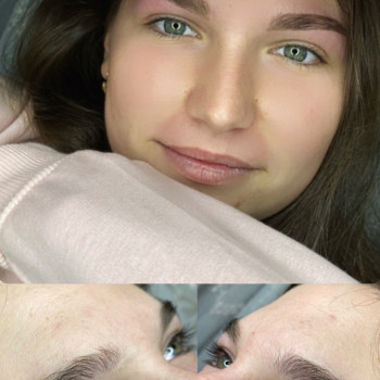 Оформлення та корекція брів
                    Майстер перманентного макіяжу Лина Кременчук