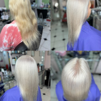 Блонд, тотал блонд, освітлення волосся.
                    Жіночий перукар  Запоріжжя