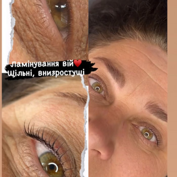 Ламінування вій / брів
                    Майстер перманентного макіяжу Лина Кременчук