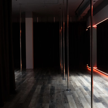 У Verta Pole & Aerial Studio спеціально обладнана зона для занять на пілоні — для спорту та танцю.