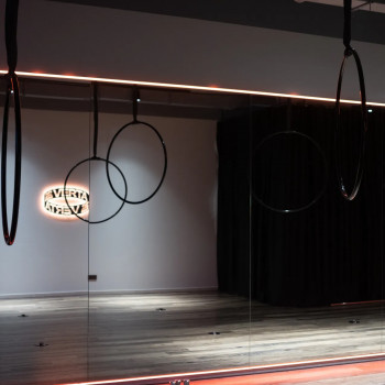 Verta Pole & Aerial Studio — простір для тренувань на пілоні та повітряних снарядах. Світло, затишок...