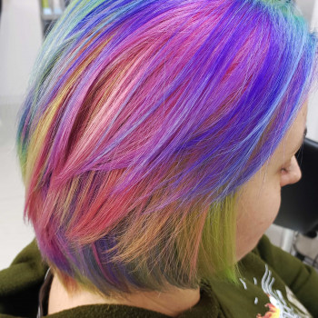 Яскраве фарбування з попереднім обезбарвленням
                    Парикмахер  Софиевская Борщаговка