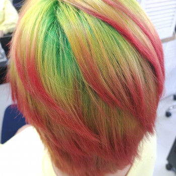 Яскраве фарбування з попереднім обезбарвленням
                    Парикмахер  Софиевская Борщаговка