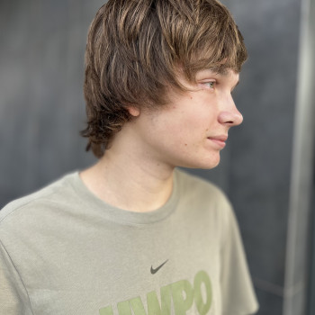 Мужская стрижка мужские стрижки на длинные волосы, фото - Парикмахер Юрій Найдін