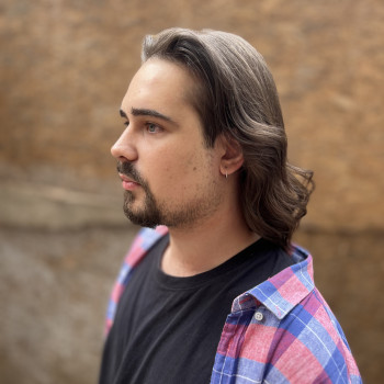 Мужская стрижка мужские стрижки на длинные волосы удлиненные, фото - Парикмахер Юрій Найдін