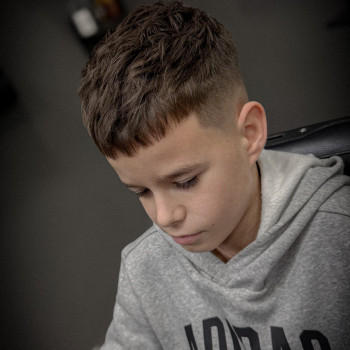 стрижка кроп, детская стрижка
