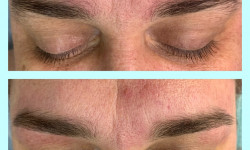 Корекція брів пінцетом Мастер по пирсингу Татьяна Киев