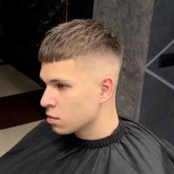 чоловіча стрижка, стрижка кроп