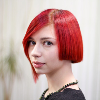 Стрижка каре асимметрия, фото - Парикмахер-колорист Aleksander Makscrew