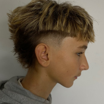 Мужская стрижка для подростка, фото - Барбер Наталья
