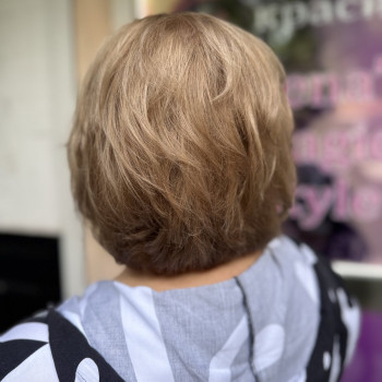 Окрашивание волос с тонированием