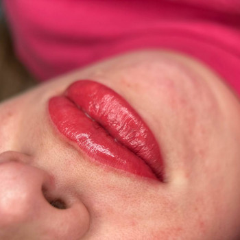 Акварельний перманент губ
                    Майстер перманентного макіяжу Наталья Харків