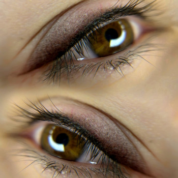 Перманент стрілки з розтушуванням