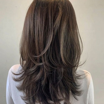 стрижка каскад