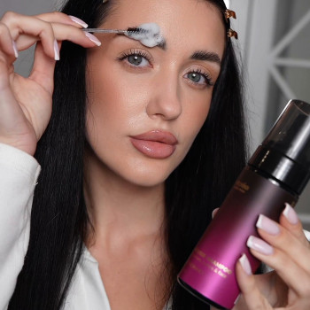 Мус-Шампунь з розмарином для брів, вій та обличчя #фарбуваннябрів #ламінуваннябрів #ламінуваннявій