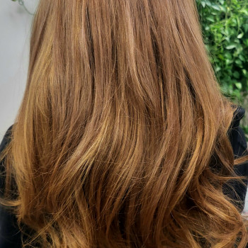 Шатушка в медно-медовом тоне.
Время работы 3 часа., фото - салон красоты Шервуд