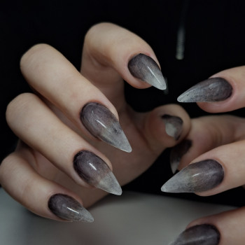 маникюр на хэллоуин, необычный маникюр