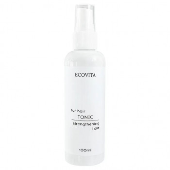Тонік для зміцнення волосся з лопухом, колагеном і протеїнами For hair tonic strengthening hair Ecovita
