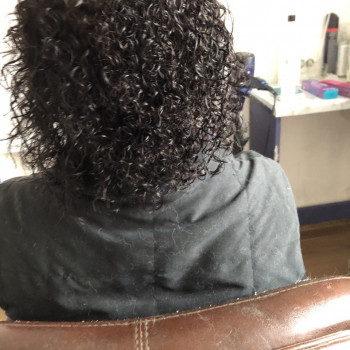 Завивка на каре.