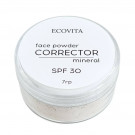 Мінеральна пудра для обличчя “Коректор” SPF 30 Face powder corrector mineral Ecovita